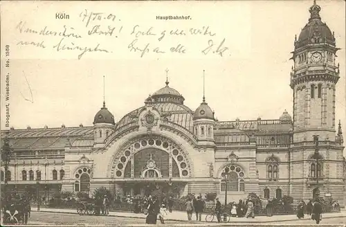 Koeln Hauptbahnhof Kat. Koeln