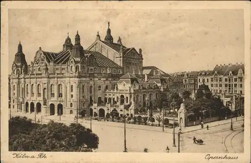 Koeln Opernhaus Kat. Koeln