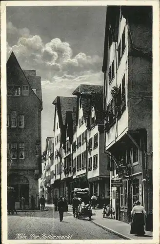 Koeln Buttermarkt Kat. Koeln