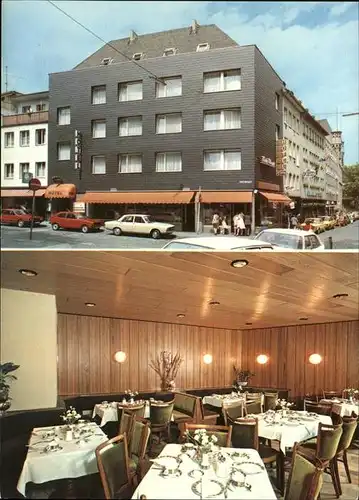 Koeln Hotel Krone Kleine Bundesgasse 15 Autos Restaurant Kat. Koeln