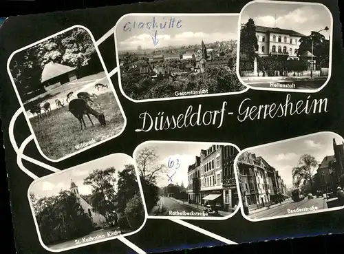 Gerresheim Duesseldorf  Kat. Duesseldorf