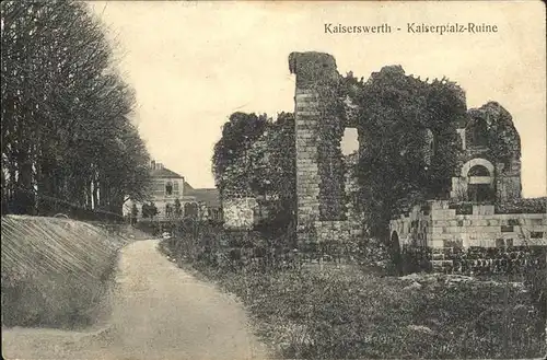 Kaiserswerth Kaiserpfalz Ruine