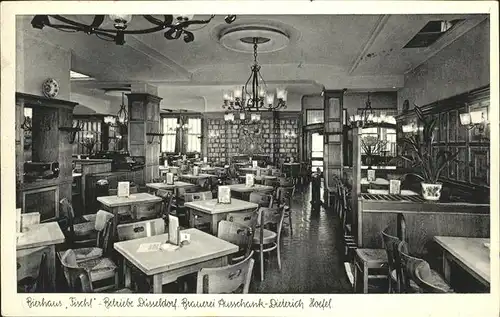 Duesseldorf Bierhaus Betriebe Restaurant innen