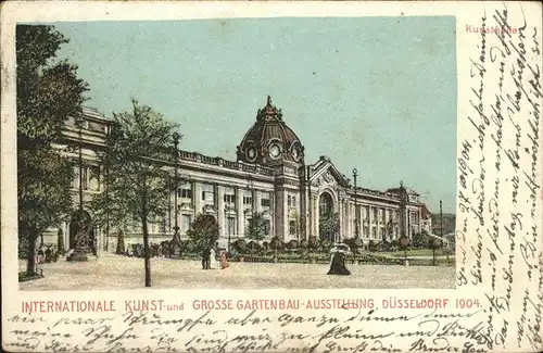 Duesseldorf Kunst- und Gartenbauaustellung 1904 Kunsthalle