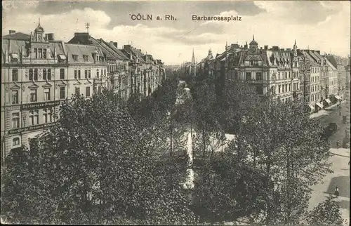 Koeln Barbarossaplatz