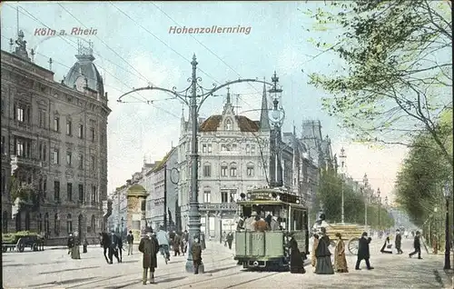 Koeln Hohenzollernring Strassenbahn 