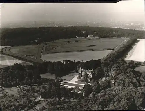 Duesseldorf Fliegeraufnahme Schloss