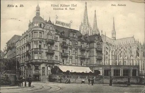 Koeln Hotel Koelner Hof M. Auer Dom