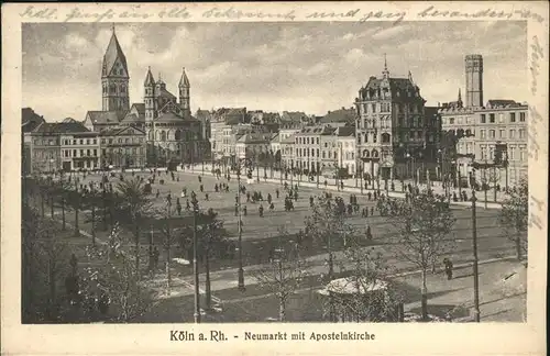 Koeln Neumarkt Apostelnkirche