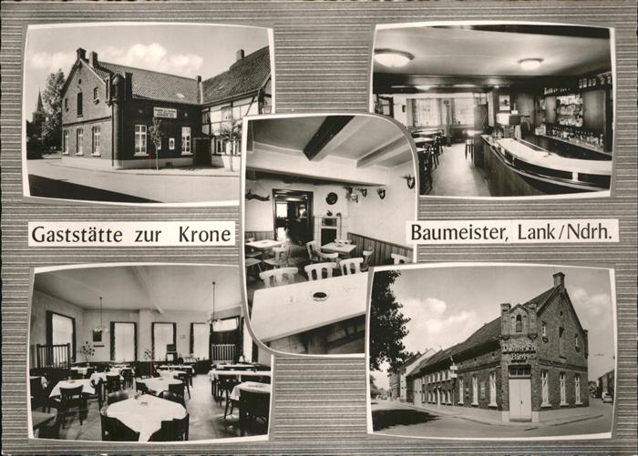 Lank Latum Gasstaette Zur Krone Baumeister Nr Wz63455 Oldthing