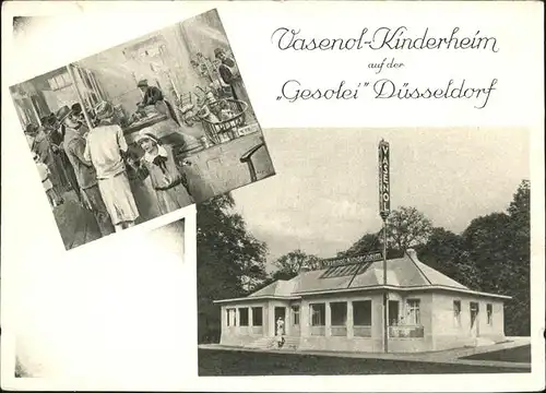 Duesseldorf Vasenol Kinderheim der Vasenol Werke Ausstellung Gesolei