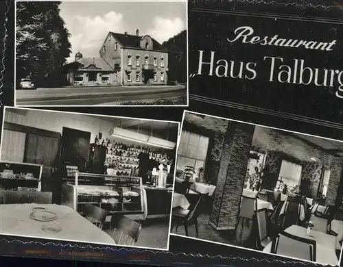 Duesseldorf Restaurant Haus Talburg Gerhard Haupt Heiligenhaus