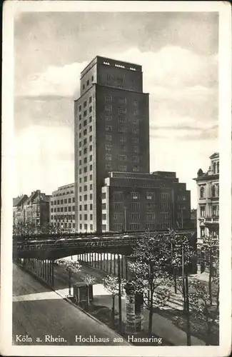 Koeln Hochhaus Hansring