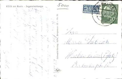 Koeln Jugendherberge
