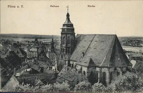 Pirna Rathaus Kirche