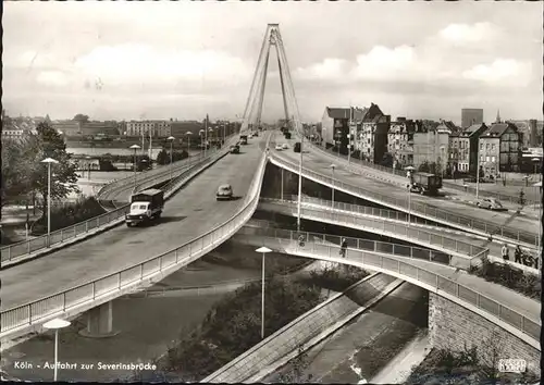 Koeln Severinsbruecke