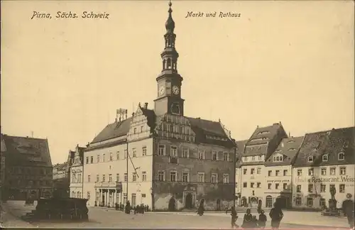 Pirna Markt Rathaus