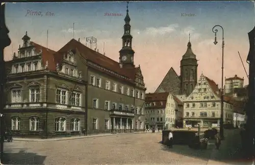 Pirna Rathaus Kirche