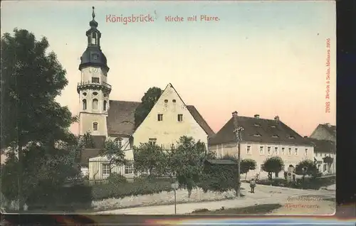 Koenigsbrueck Kirche Pfarre