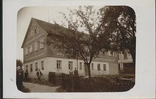 Pirna altes Haus Frauen Maenner