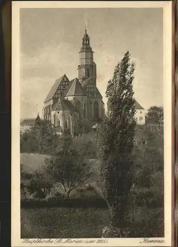 Kamenz Sachsen Hauptkirche St. Marien