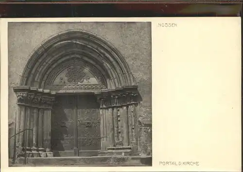 Nossen Portal der Kirche