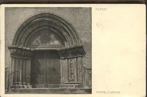 Nossen Portal der Kirche