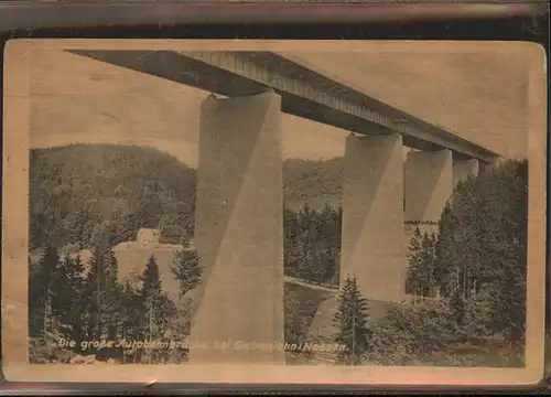 Siebenlehn Autobahnbruecke im Muldental