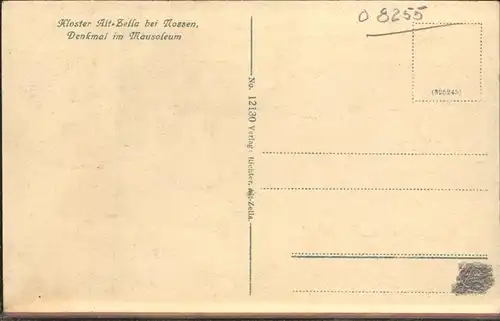 Nossen Kloster Altzella Denkmal im Mausoleum