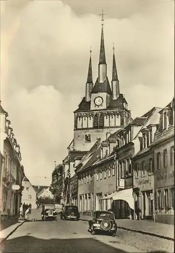 Lommatzsch Partie an der Kirche