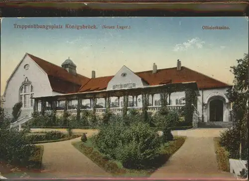 Koenigsbrueck Truppenuebungsplatz Offizierskasino