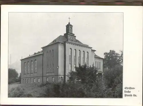 Planitz Zwickau Christuskirche der Bischoeflichen Methodistenkirche Kat. Zwickau