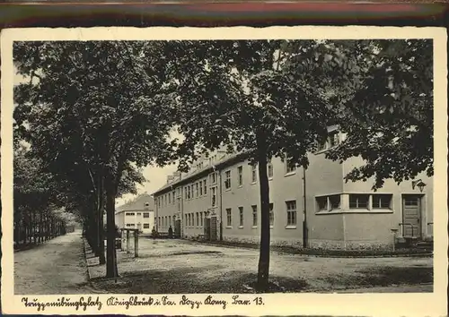 Koenigsbrueck Truppenuebungsplatz Kaserne Kat. Koenigsbrueck