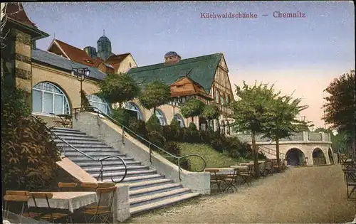 Chemnitz Hotel Kuechwaldschaenke Kat. Chemnitz