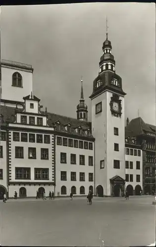 Karl Marx Stadt Renaissancefluegel Rathaus Kat. Chemnitz