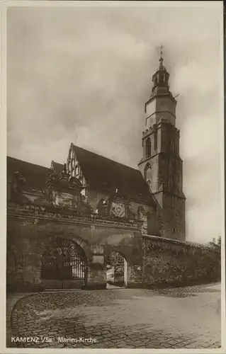 Kamenz Sachsen Marien Kirche Kat. Kamenz