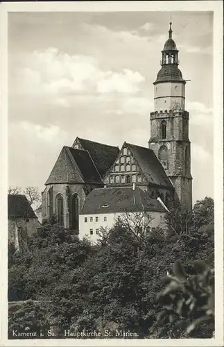 Kamenz Sachsen Hauptkirche St. Marien Kat. Kamenz