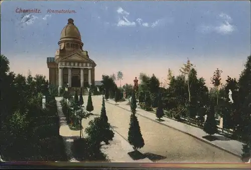 Chemnitz Krematorium Kat. Chemnitz