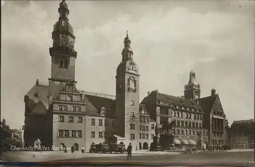 Chemnitz Altes Rathaus Kat. Chemnitz