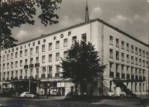 Karl Marx Stadt Hotel Chemnitzer Hof Kat. Chemnitz