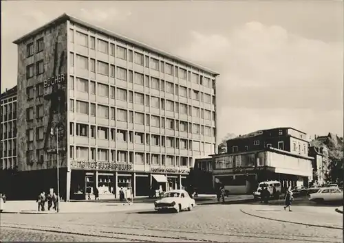 Karl Marx Stadt Hochhaus mit Cafe Freundschaft Kat. Chemnitz