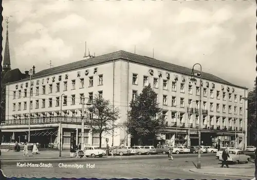 Karl Marx Stadt Chemnitzer Hof Kat. Chemnitz