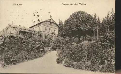 Kamenz Sachsen Anlagen auf dem Hutberg Kat. Kamenz