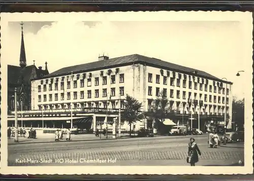 Karl Marx Stadt Hotel Chemnitzer Hof Kat. Chemnitz