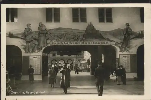 Chemnitz Hauptbahnhof Kat. Chemnitz