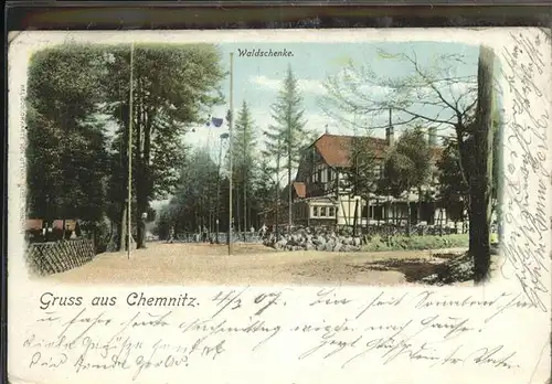 Chemnitz Waldschaenke Kat. Chemnitz