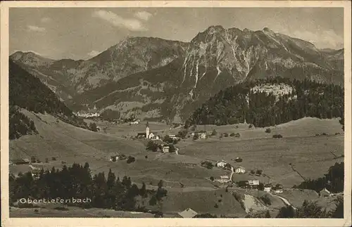 Obertiefenbach Bayern panorama Kat. Oberstdorf