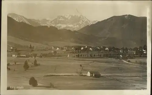 Oy Blick auf Oy im Allgaeu Kat. Oy Mittelberg