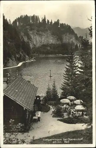 Oberaudorf Luegsteinsee am Inn Kat. Oberaudorf