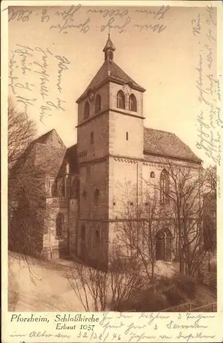 Pforzheim Schlosskirche Kat. Pforzheim